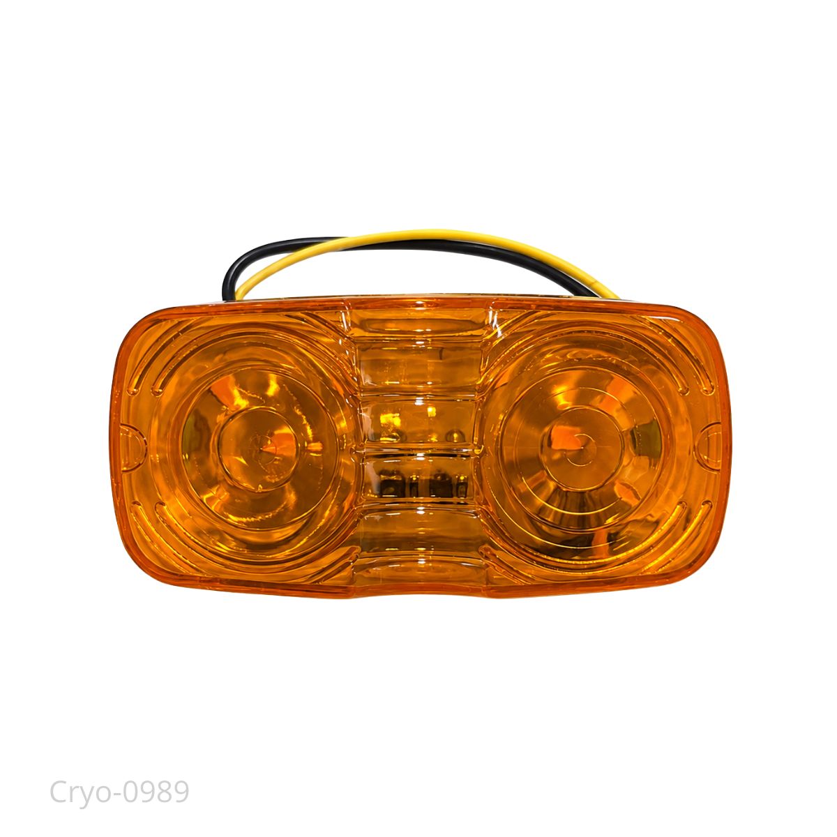 Foco lateral LED doble amarillo