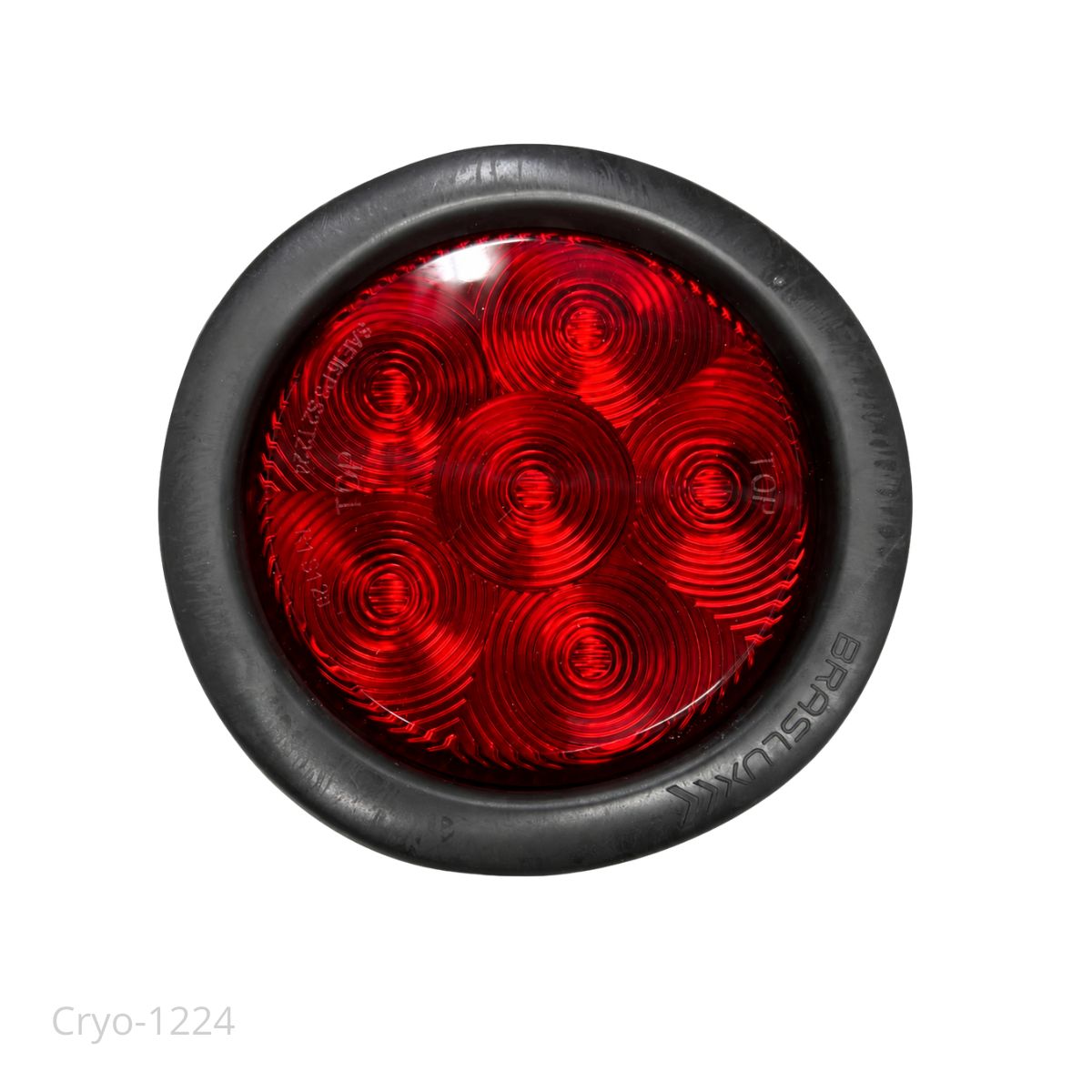 Foco trasero de 4" LED Rojo 12 y 24V